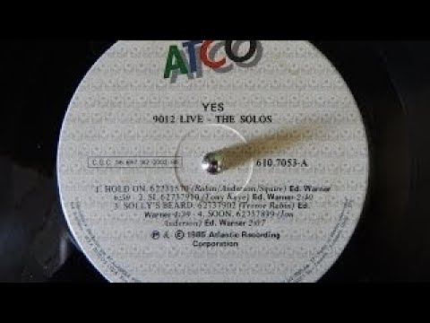 Yes - 9012 Live: The Solos (1985 vinyl rip / LP / Full Album