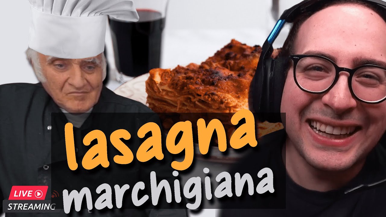 LASAGNA MARCHIGIANA DI ENRICO CHEF del 28 02 24 - in cucina con MatteoHS