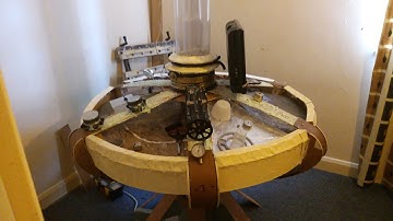 10thdoctor tardis console build diary episode 14 timerotor, rib and rims