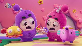 Minibods NEW! 🎂 Party Time Pogo 🎂 HAPPY BIRTHDAY POGO | Baby Oddbods | Funny Cartoons for Kids