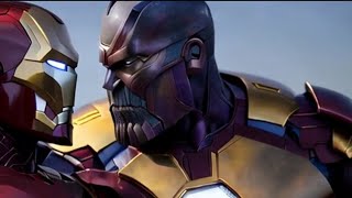 Iron Man vs Thanos but this entire video is generated by Text to Video Ai