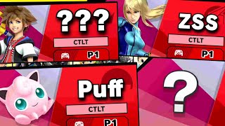 What Competitive Players Call Every Character in Smash