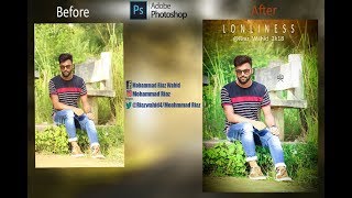 Photoshop Tutorial - Background Effect Change and Background Blur | Light Effects Sport Portrait screenshot 5