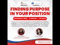 C-Suite Coach Chats: Finding Purpose in Your Position