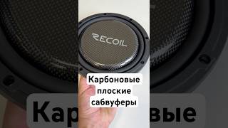Сабвуферы Slim плоские PWS8D2 PWS8D4 #автозвук #automobile #recoilaudio #subwoofer