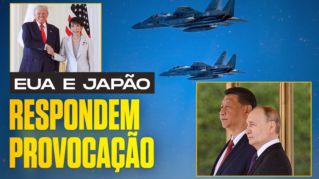 EUA e Japão respondem provocação de China e Rússia