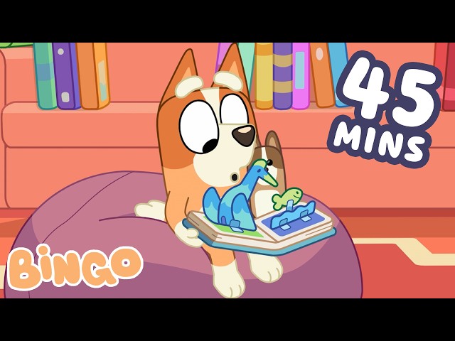 Storytime With Bingo! 📚🧡 | 45 Minutes of Book Reads | Bingo