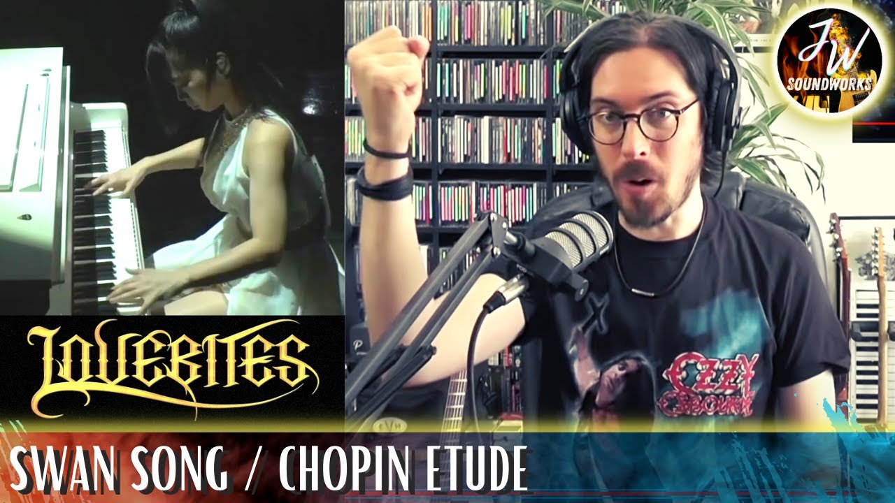 Musical Analysis/Reaction of LOVEBITES - Swan Song/Chopin Etude (live)