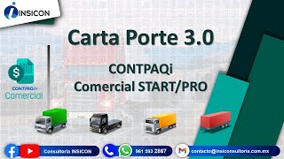 Carta Porte 3.0 en Comercial  START / PRO