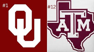 WATCH ALONG WITH OU FAN: 1 OKLAHOMA vs 12 TEXAS A&amp;M (GAME 3)