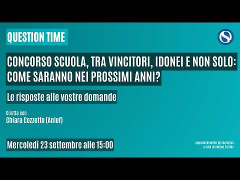 Video Concorso scuola, tra vincitori, idonei e non solo: come saranno nei prossimi anni?