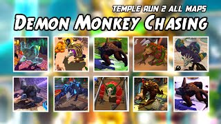 Temple Run 2 All Maps DEMON MONKEY Chasing