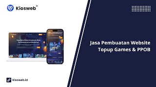 Jasa Pembuatan Website Top Up Games dan PPOB | Kiosgames screenshot 2