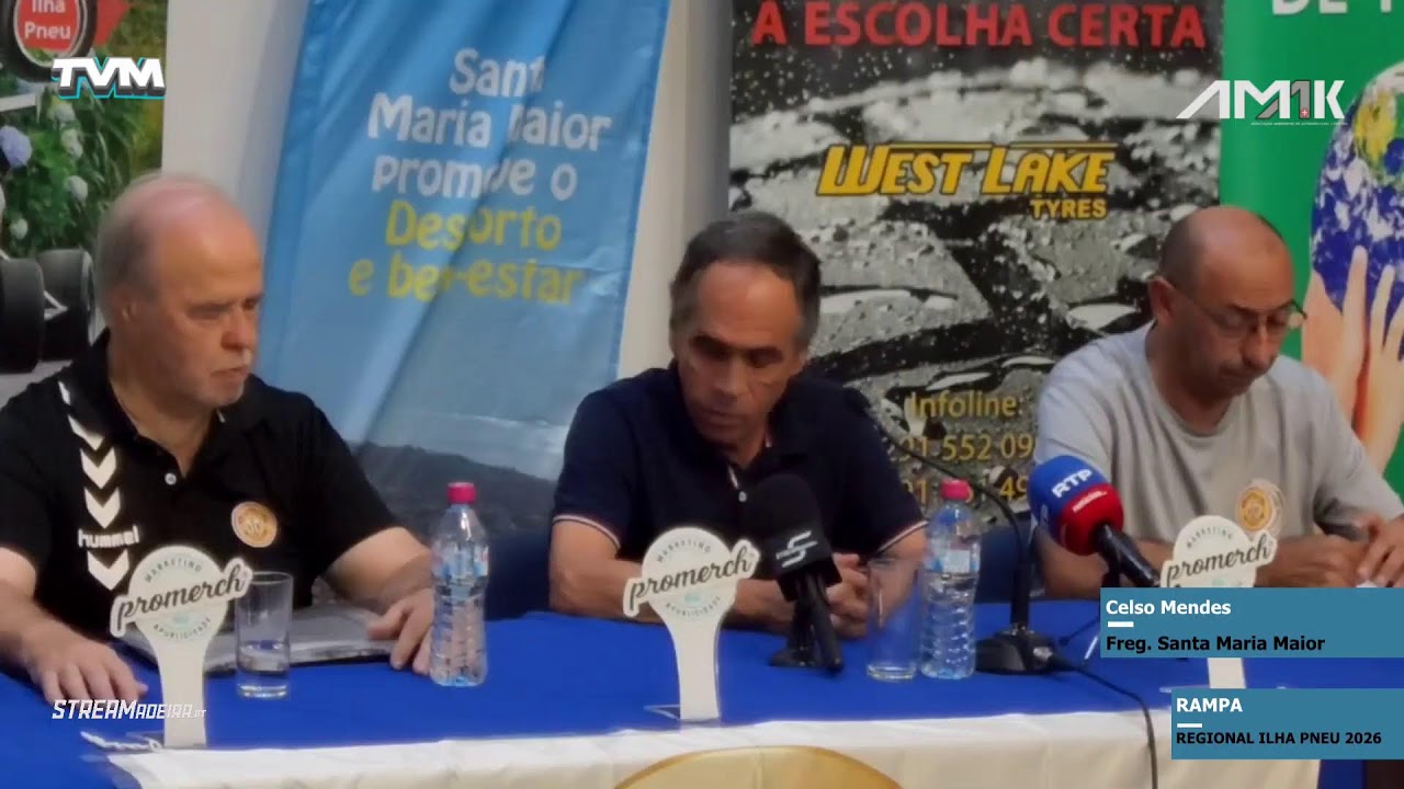 🔴🔴 /// EM DIRETO /// APRESENTAÇÃO OFICIAL - RAMPA REGIONAL ILHA PNEU 2026