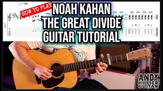 Noah Kahan – The Great Divide Guitar Tutorial Lesson