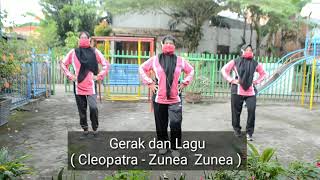 Gerak dan lagu ' Cleopatra - Zunea Zunea '