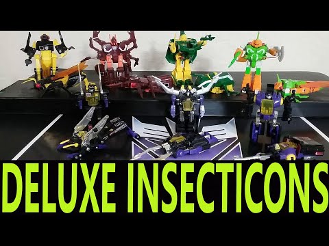 RETRO-WED: 1984 G1 DELUXE INSECTICONS RANSACK BARRAGE VENOM CHOP