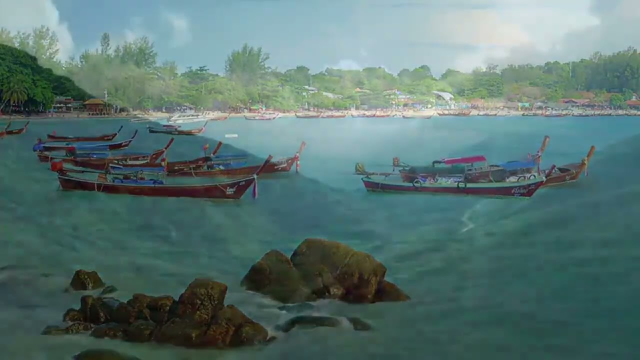 Peaceful Nature Background Music | Relaxing Forest & River Sounds