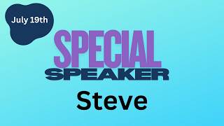 Special Speaker: Chaplain Mark Akers