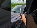 Automatic spring-loaded telescopic baton, extends with a single