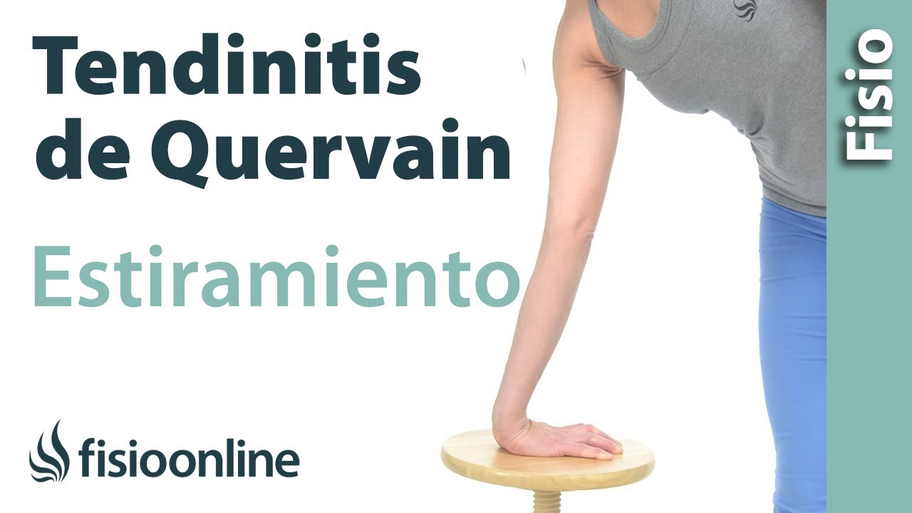 Tendinitis de quervain tratamiento kinesico