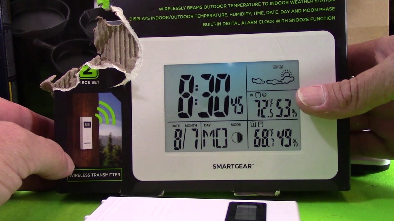 Smart Gear Wireless Weather Station - Indoor & Outdoor