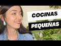 COCINAS PEQUEÑAS/ 10 ideas para DECORAR COCINAS PEQUEÑAS Y QUE LUZCAN ESPECTACULAR