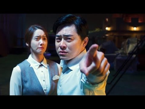 毒气外泄全城逃难，润娥跟男人奋力逃亡，最终难逃一摔2019《极限逃生》