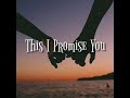This I Promise You Travis Atreo Cover Lyric Poetry