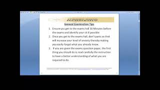 ICAN Nov 2021 Management Information Revision Live Class