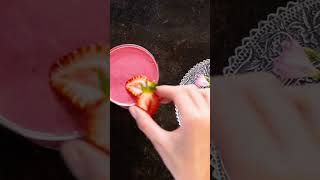 Strawberry Juice - Simple Juicing Recipe to Make Fresh Juice at Home  strawberry juice shorts