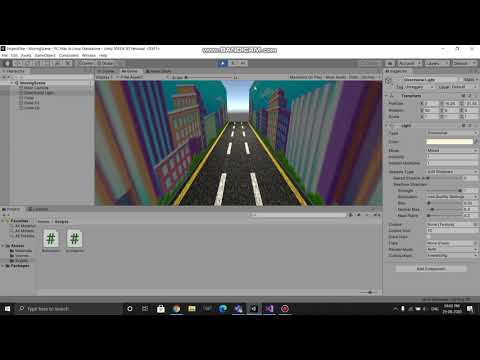 Unity 3D - Creating background using Scrolling Sprites - YouTube