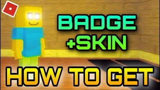 How to get “NOOB’S LOST APPLE” BADGE + SKIN in PIGGY RP [W.I.P] - ROBLOX