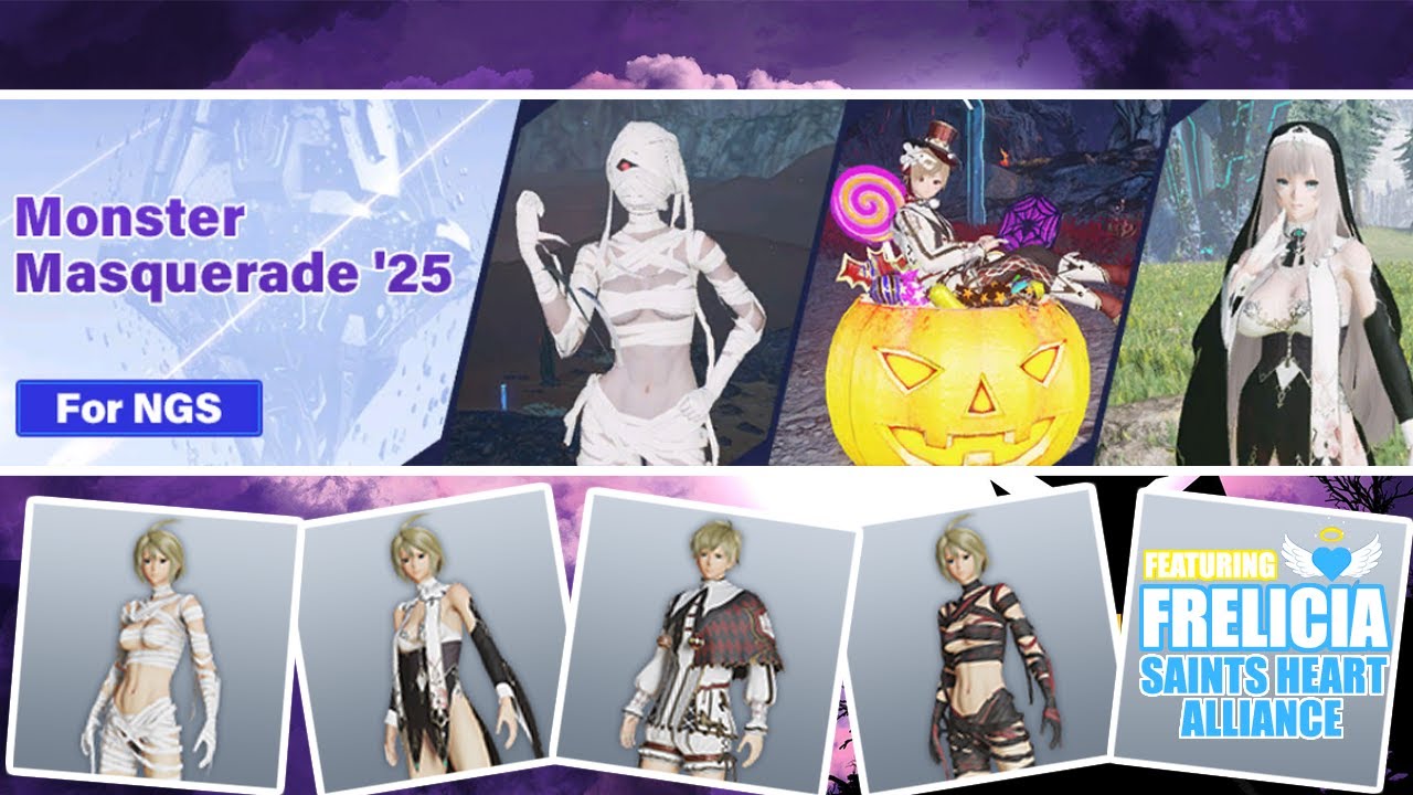 [PSO2:NGS] Monster Masquerade '25 ft.Frelicia - YouTube