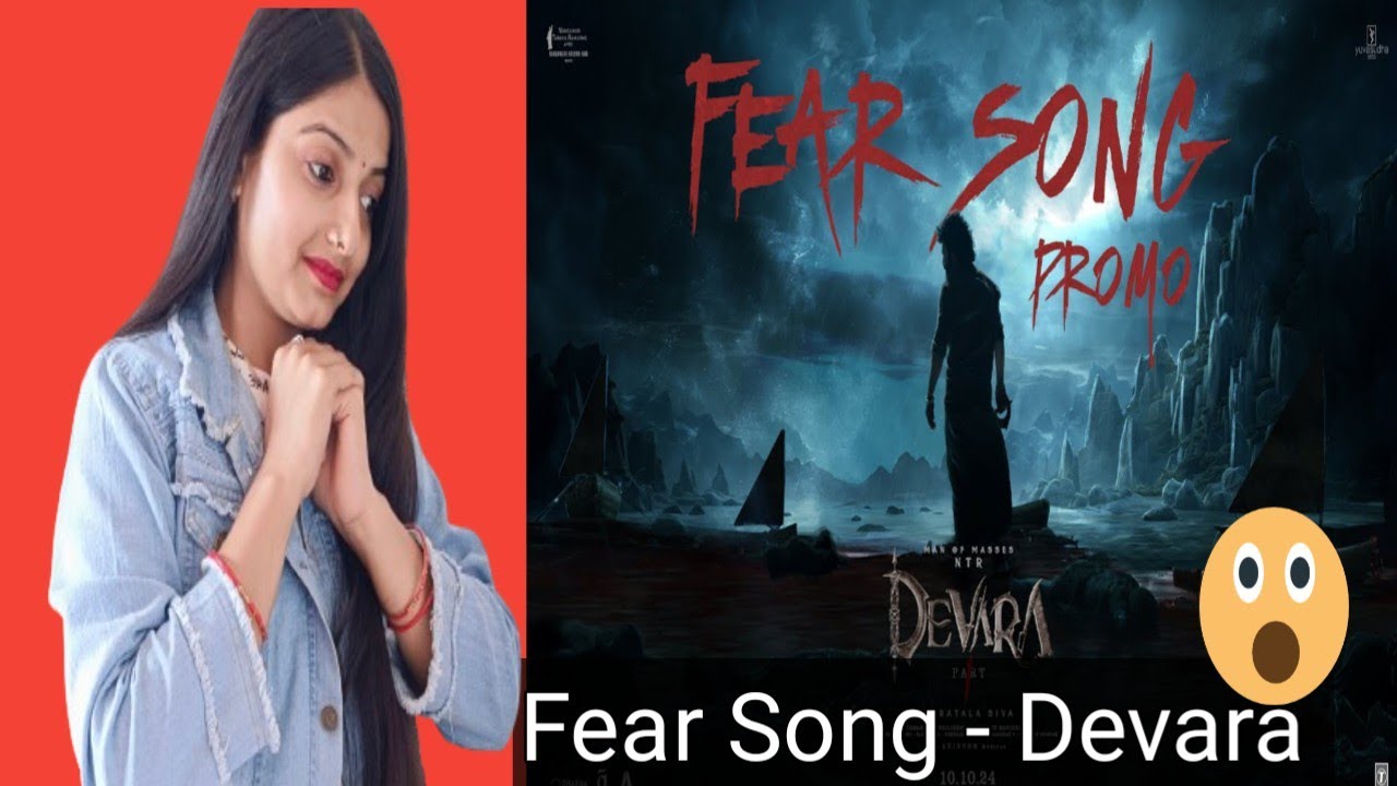 FEAR SONG PROMO | Devara Part- 1 | NTR | Koratala Siva | Anirudh Ravichander | Reaction |