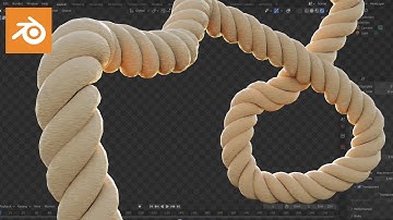 Blender: Make Rope Fast & Easy !