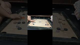 Carrom board battle 🔥 Me vs Laddu #carrom #dailyvlog #telugu vlog #BangaruwithLaddu