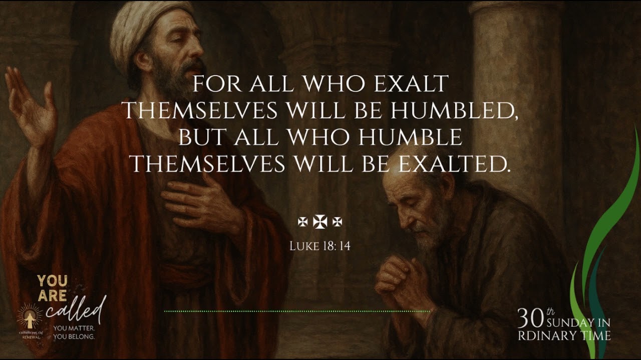 Gospel Reflection on Luke 18:9-14