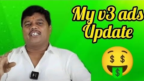 My v3 ads latest update tamil🤑