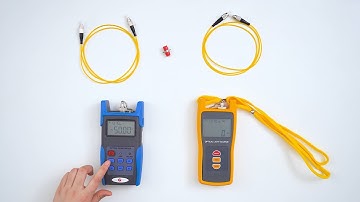 How to Use Optical Light Source and Power Meter | FS