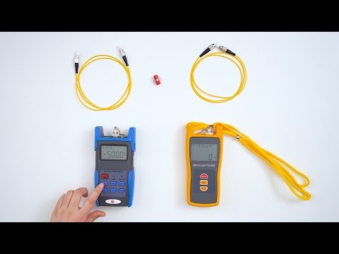 How to Use Optical Light Source and Power Meter | FS