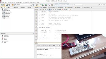 PIC16: PIC16F84A + LED + Timer0