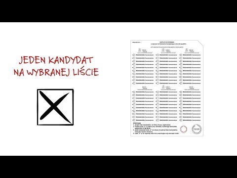 Wybory do Parlamentu Europejskiego 2019: Technika głosowania
