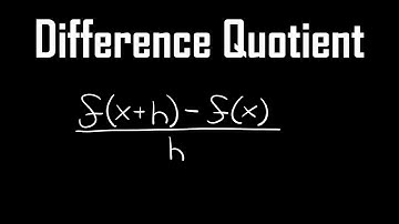Difference Quotient | Made Easy