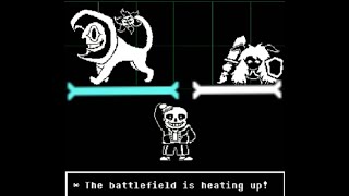 Doghole Enemies And Pacifist Sans Battle Undertale 10Th Anniversary