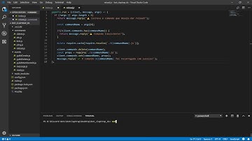 [Tutorial 8] Criando bot para Discord - Usando handler (facilita criação de comandos)