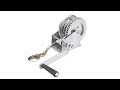 Harbor Freight 1/2 Ton Hand Winch Review 62592, 65688, 30905, 61385