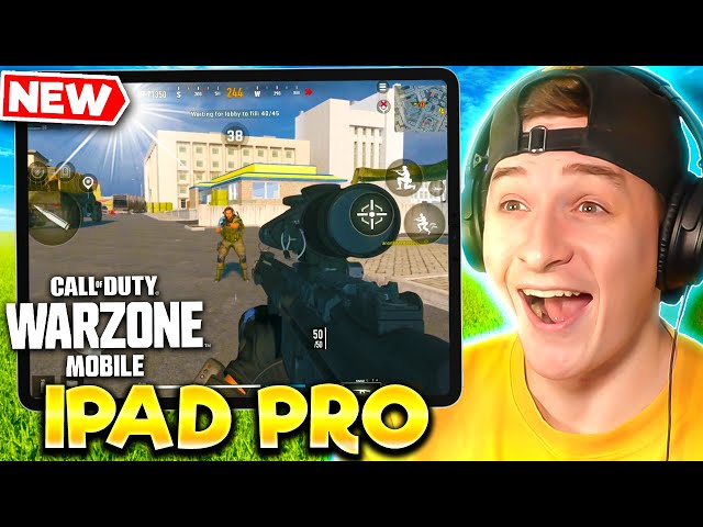 WarZone Mobile iPad M1 ULTRA GRAPHICS Beta Gameplay