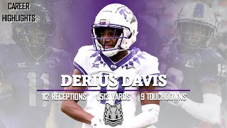 Celebrity Derius Davis | 𝟙𝟙 | TCU Horned Frogs WR Wealth