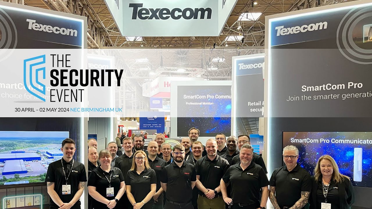 Texecom at The Security Event 2024 - Birmingham NEC - YouTube